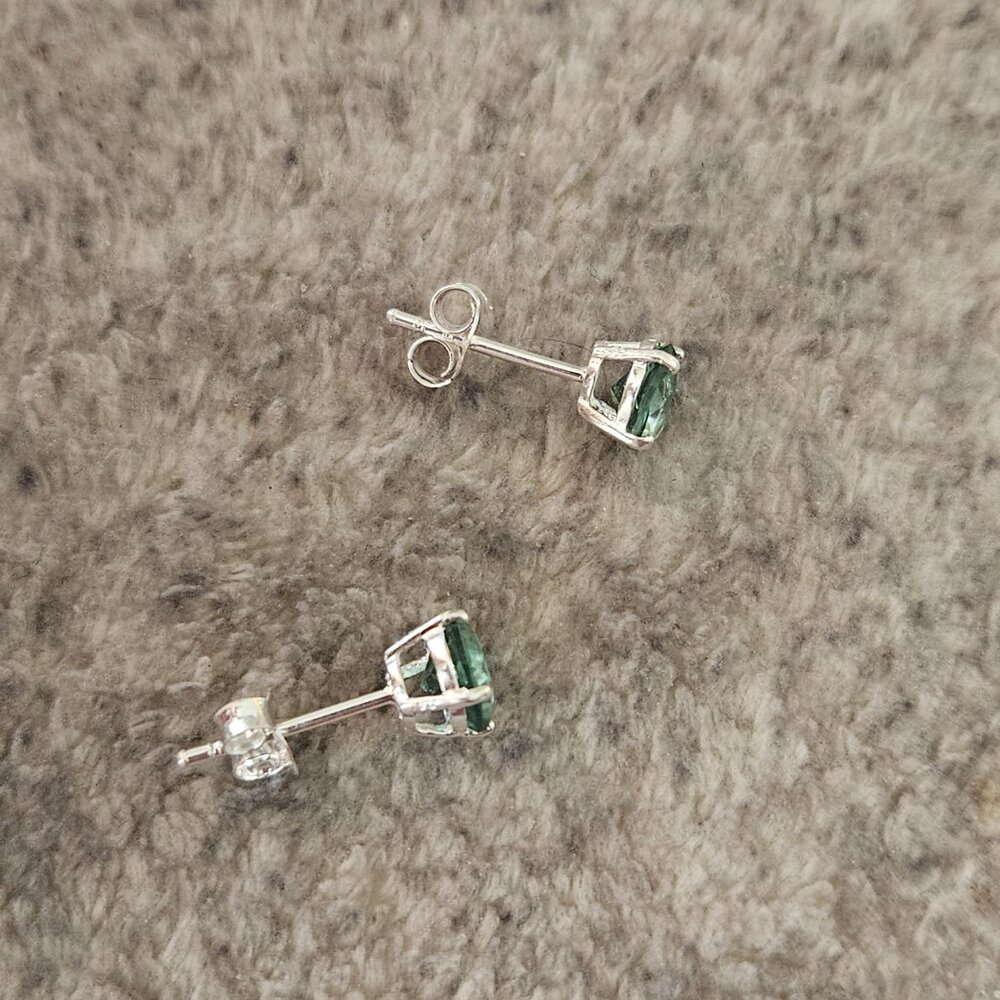 Aquamarine earrings - Picture 3 of 3